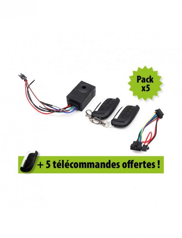 Pack alarme x5 + x2 offerts
