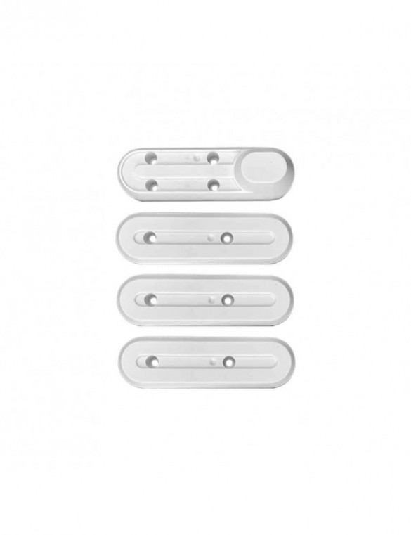 Lot de 4 caches vis roues...