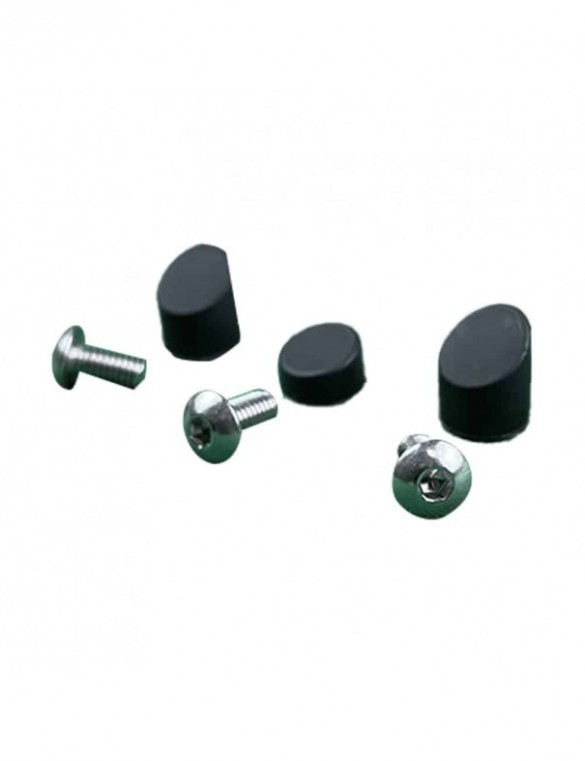 Bouchons garde boue noir +...