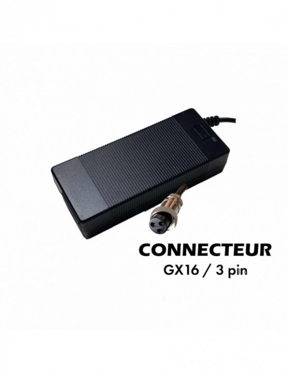 Chargeur 36Vâ¡ï¸ 42V / 3A...