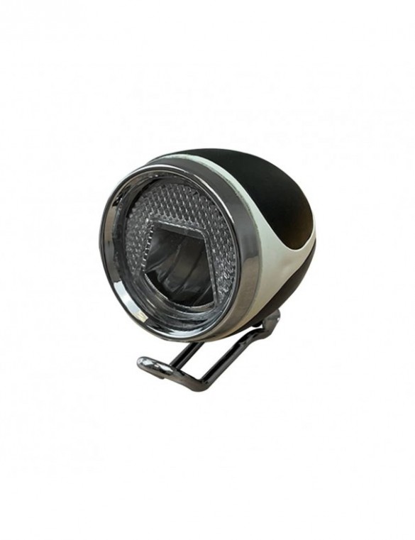 Lampe LED et klaxon avant noir
