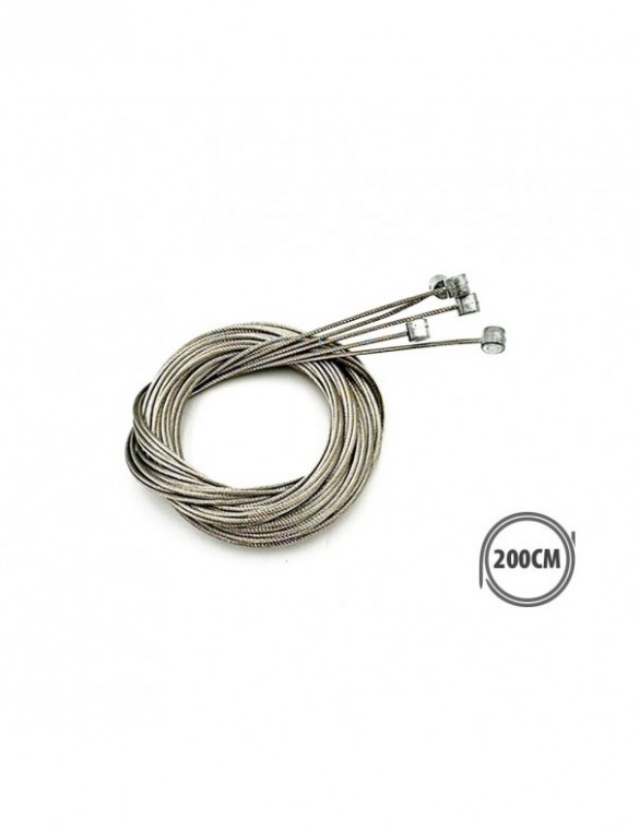 Cables de frein 2 metres x5...