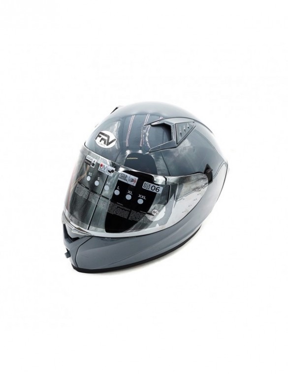 Casque intégral FRV gris...